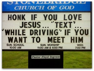 text while driving