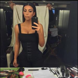 kim k waist